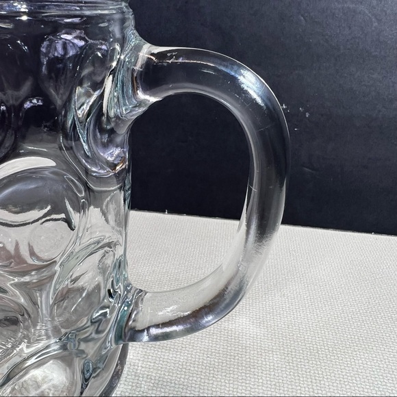 Erdinger Weissbrau German Dimpled Glass Beer Stein Mug Oversized - Picture 6 of 6